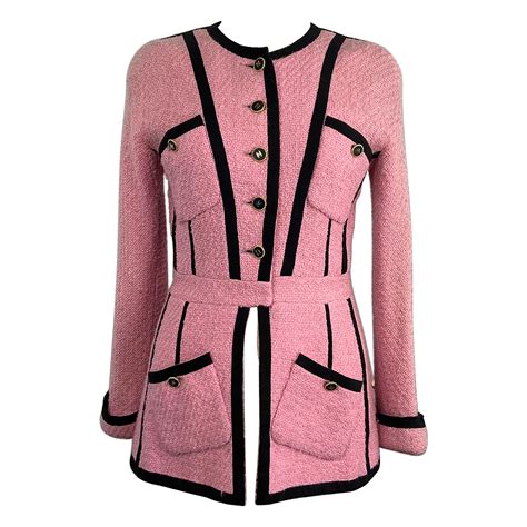 płaszcze chanel|chanel jacket pink.